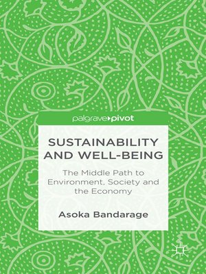 cover image of Sustainability and Well-Being